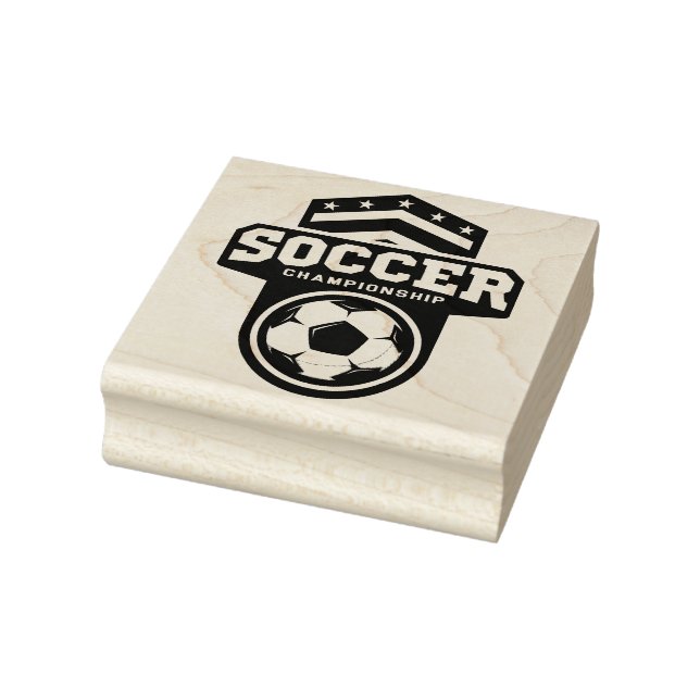 Soccer Rubber Stamp (Stamp)