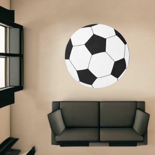 Soccer Rug _ Football Round Soccer Ball Carpet