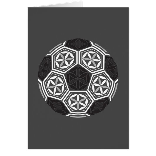 soccer sacred geometry cards (Front)