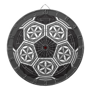 soccer sacred geometry dart board