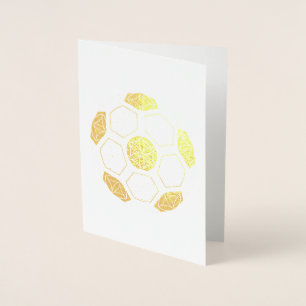 soccer sacred geometry foil card