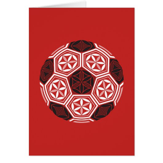 soccer sacred geometry red (Front)