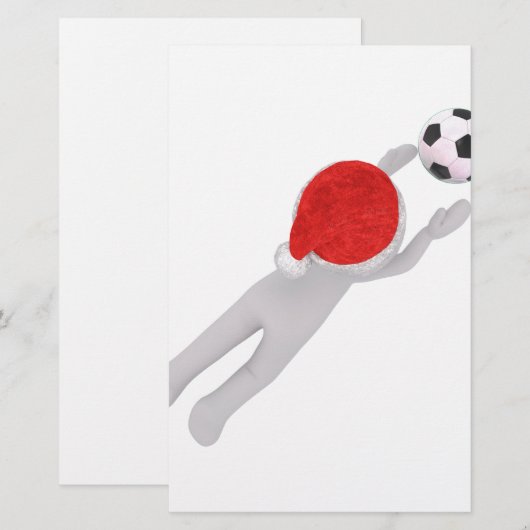 soccer santa claus (Front/Back)