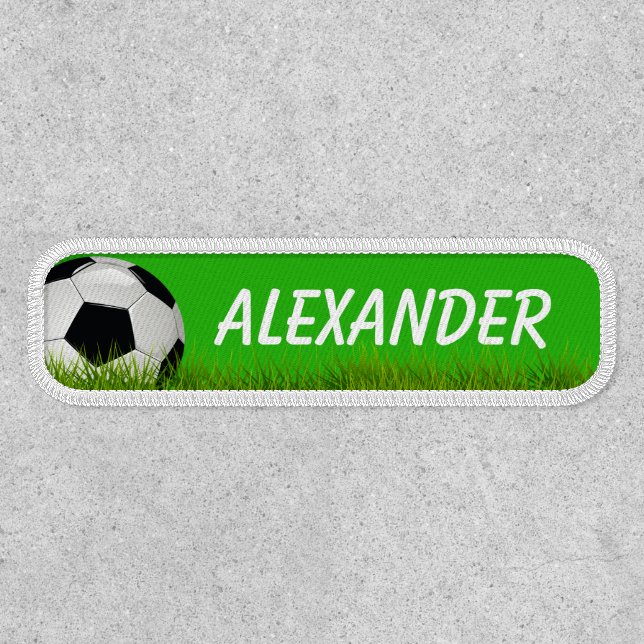 Soccer School Kids Name Patch (Front)