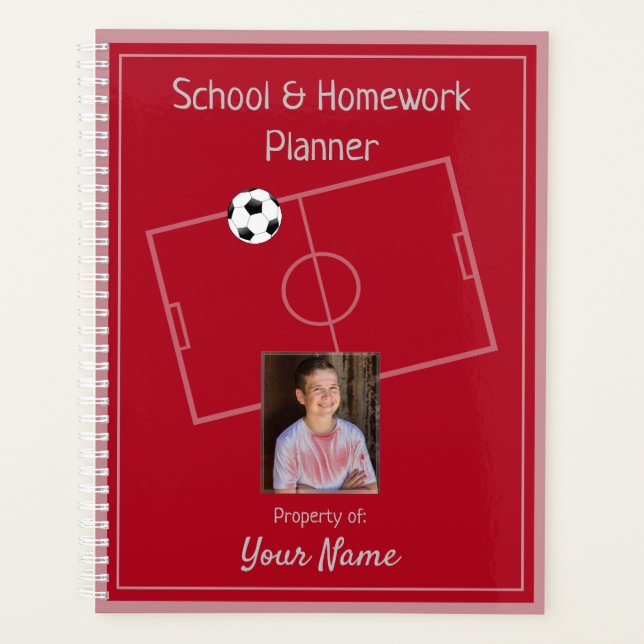 Soccer  - School Planner - HAMbyWG (Front)