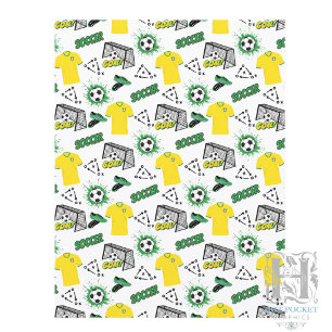 Soccer Scrapbook Paper