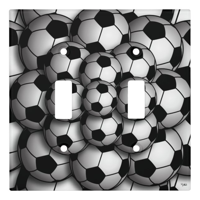 Soccer Season Light Switch Cover (Front)