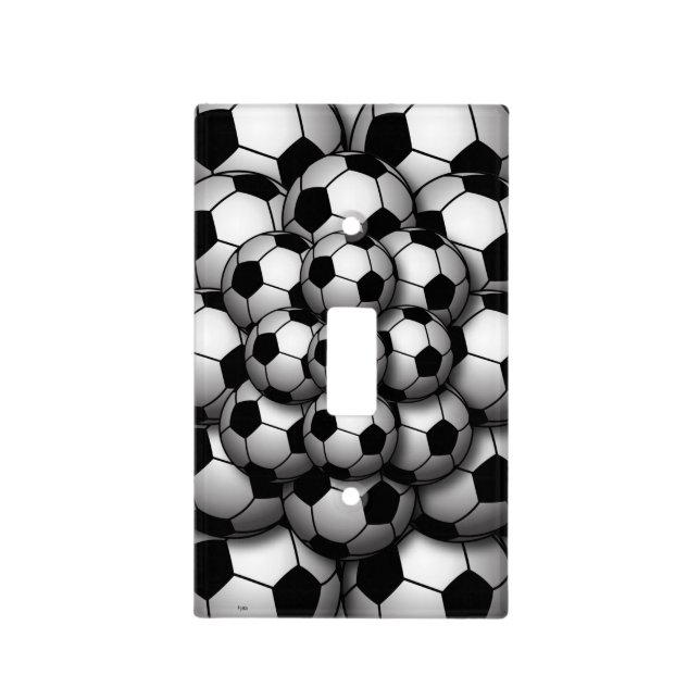Soccer Season Light Switch Cover (Front)