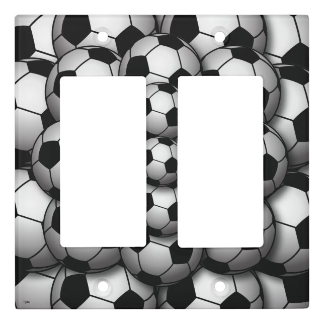 Soccer Season Light Switch Cover (Front)