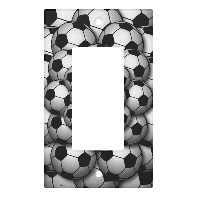 Soccer Season Light Switch Cover (Front)