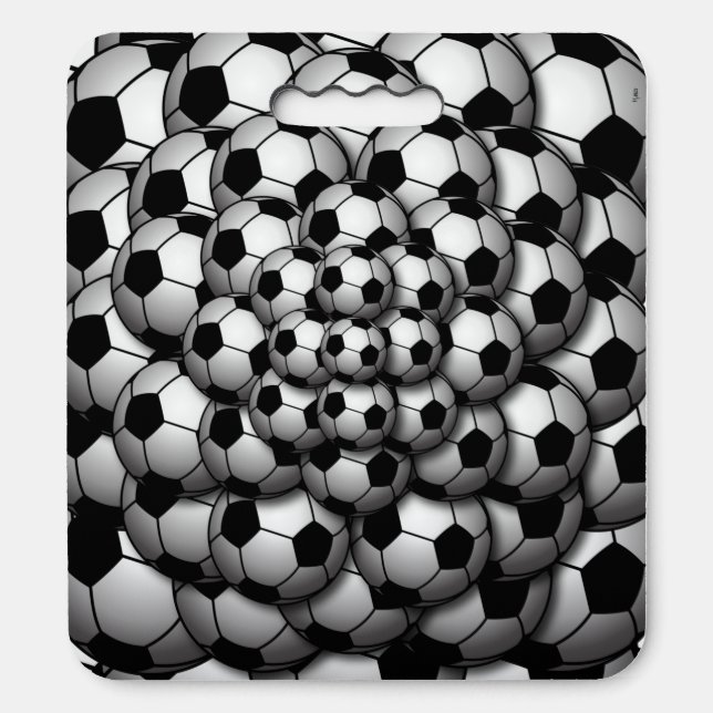 Soccer Season Seat Cushion (Front Vertical)