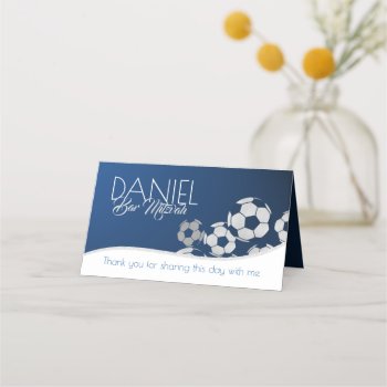 Soccer Seating Card by InBeTeen at Zazzle
