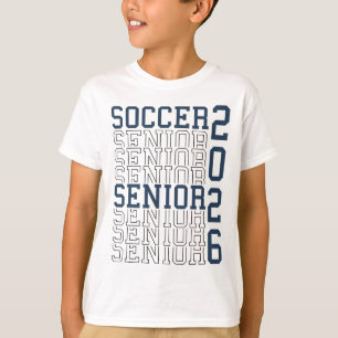 Soccer Senior Night Soccer Senior 2026 Graduation T-Shirt