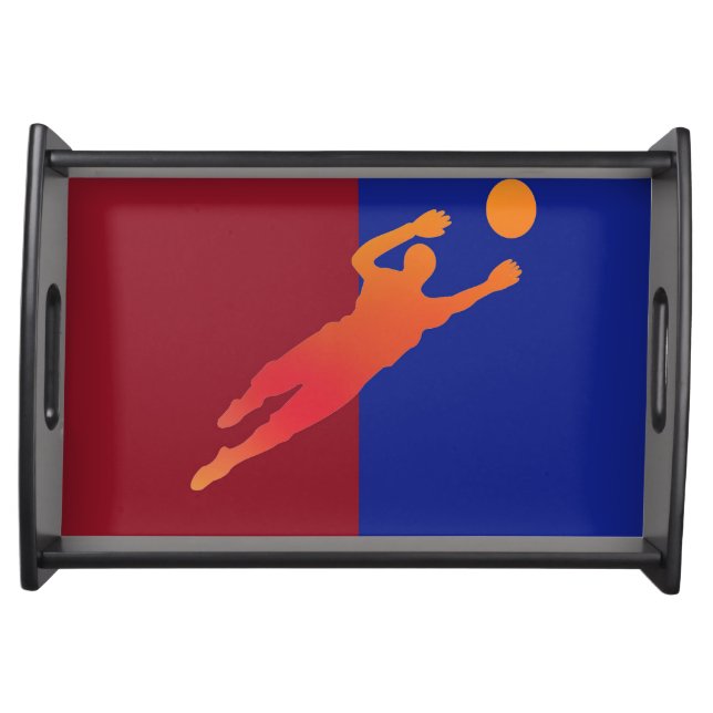 Soccer Serving Tray (Front)