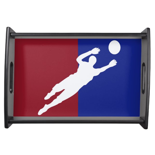 Soccer Serving Tray (Front)