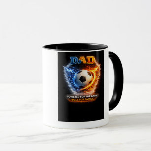 Soccer Shield Emblem Logo Dynamic Sports Crest Mug