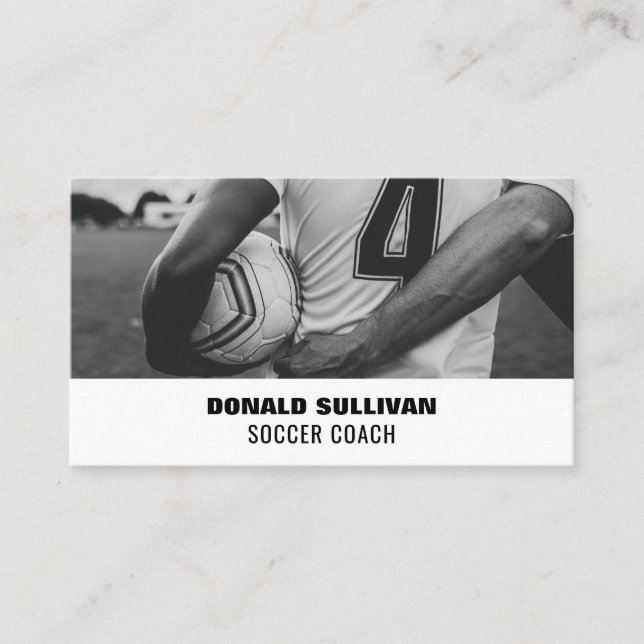 Soccer Shirt, Soccer Player/Coach/Ref Business Card (Front)