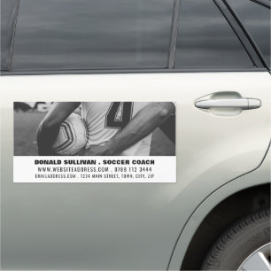 Soccer Shirt, Soccer Player/Coach/Ref Car Magnet