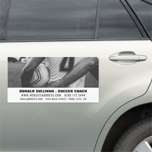 Soccer Shirt, Soccer Player/Coach/Ref Car Magnet (In Situ)