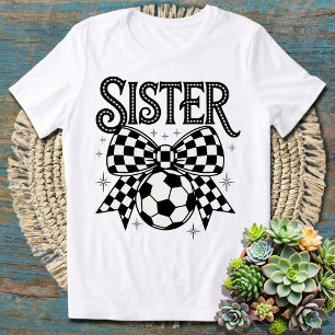 Soccer Sister Coquette Bow Apparel Soccer Sister T-Shirt