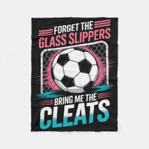 Soccer Sixth 6th Birthday Boy Six 6 Years Old Bday Fleece Blanket