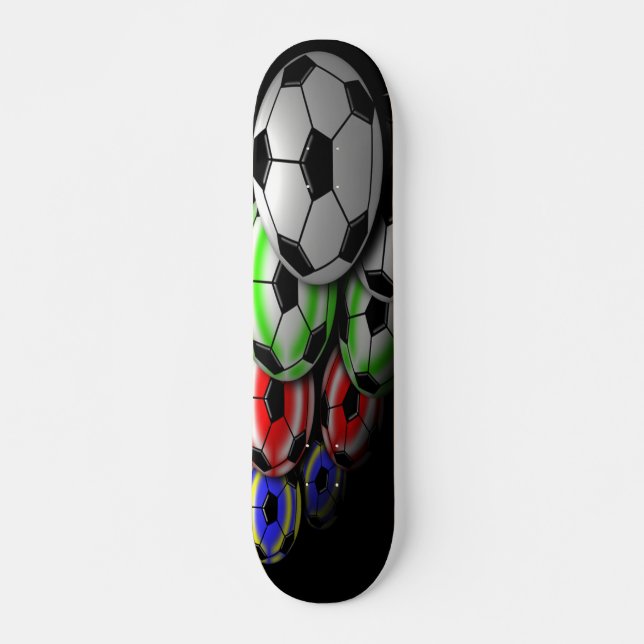 Soccer Skateboard Deck (Front)
