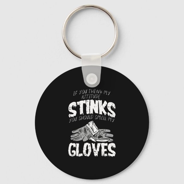 Soccer - Smell My Gloves Keychain (Front)