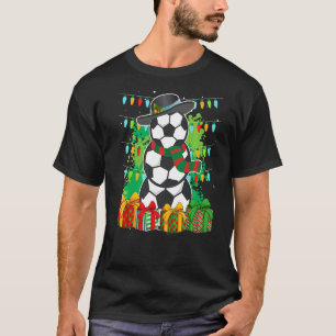 Soccer snowman soccer fan soccer player Soccer Pre T-Shirt