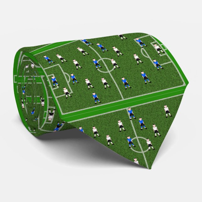 Soccer, Soccer Field, Soccer team Neck Tie (Rolled)