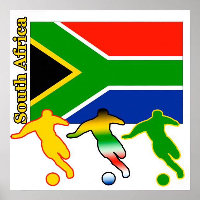 Soccer South Africa Poster (Front)
