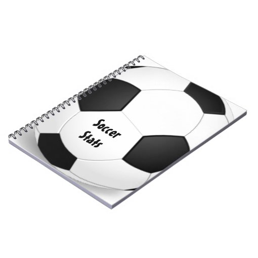 Soccer Spiral-Bound Notebook | Zazzle