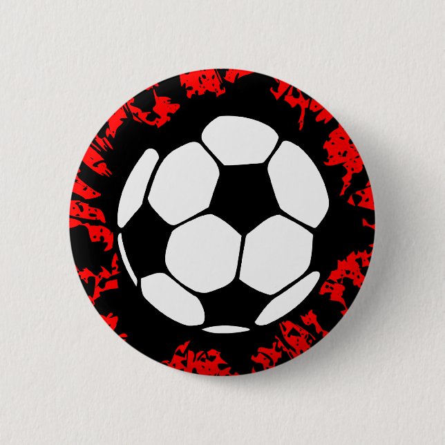 soccer splat. button (Front)