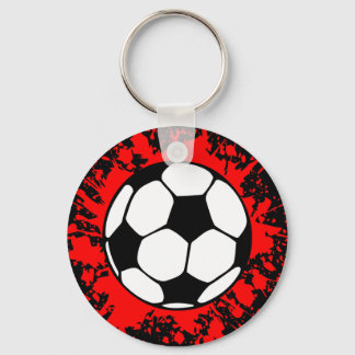 soccer splat. keychain