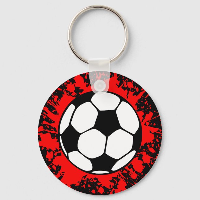soccer splat. keychain (Front)