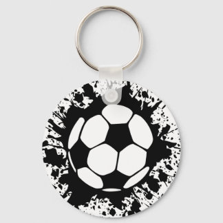 soccer splat. keychain
