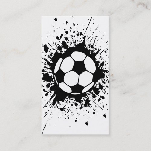 soccer splatz business card