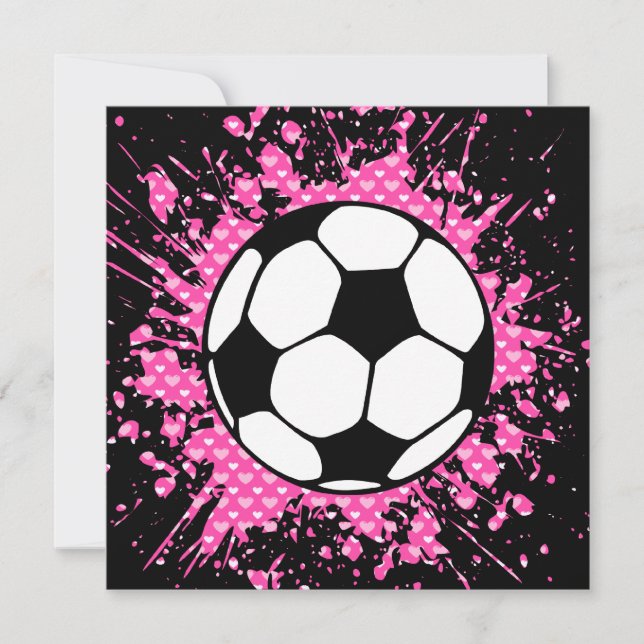 soccer splatz invitation (Front)