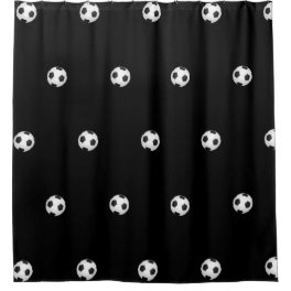 Soccer Sports Athlete Shower Curtain