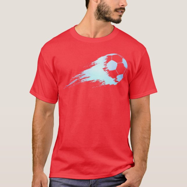 Soccer Sports Boys Men Soccer Player family friend T-Shirt (Front)