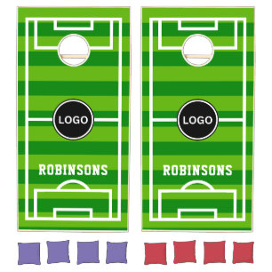 Soccer Sports Cornhole Set