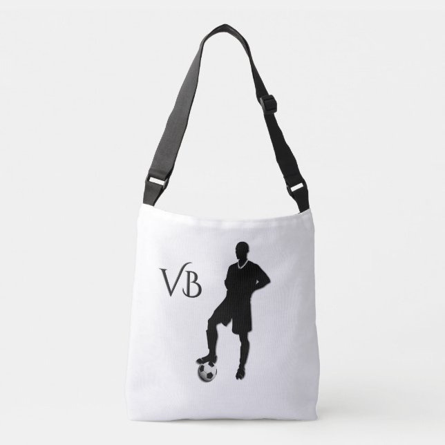 Soccer  / Sports Design Crossbody Bag (Front)