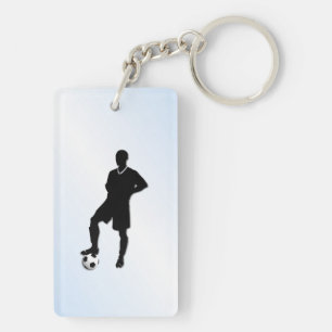 Soccer Sports Design Keychain