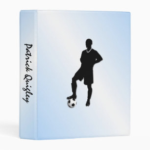 Soccer Sports Design Mini Binder
