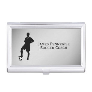 Soccer / Sports Design Personal Business Card Case