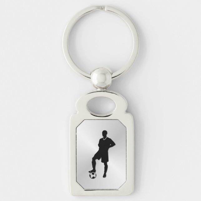 Soccer  / Sports Design Personal Keychain (Front)