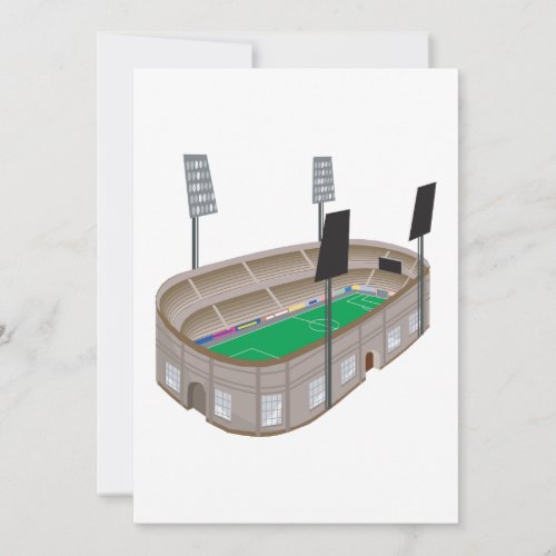 Soccer Stadium Invitation