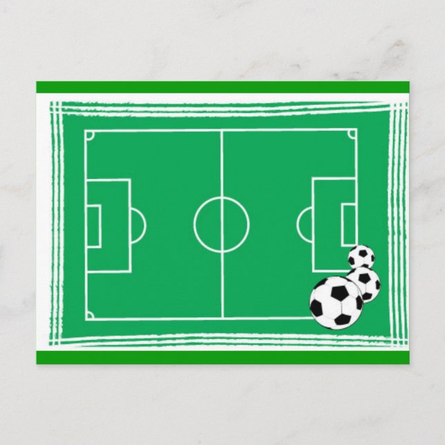 soccer-stadium postcard (Front)