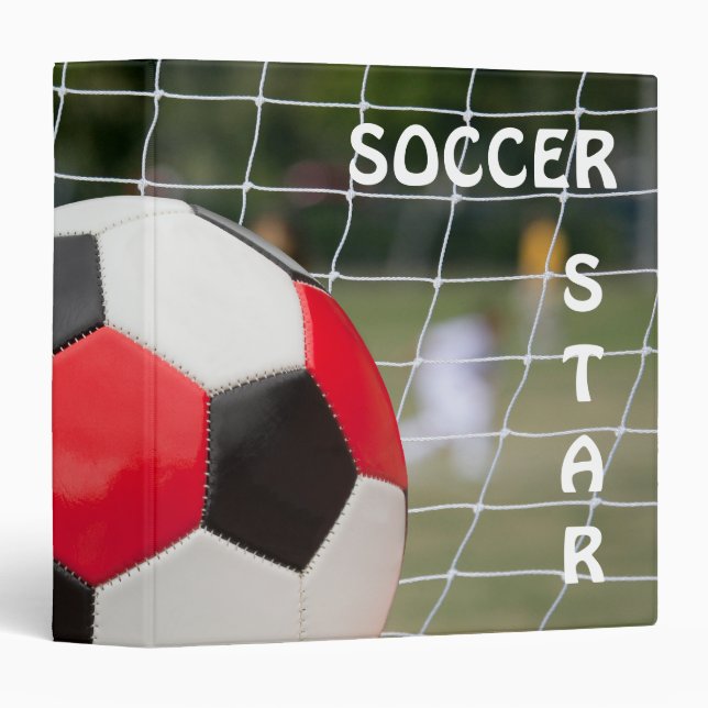 Soccer Star, Ball & Net, Binder (Front/Spine)