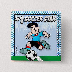 Soccer Star Button