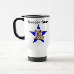 Soccer Star English Bulldog Puppy Mug at Zazzle